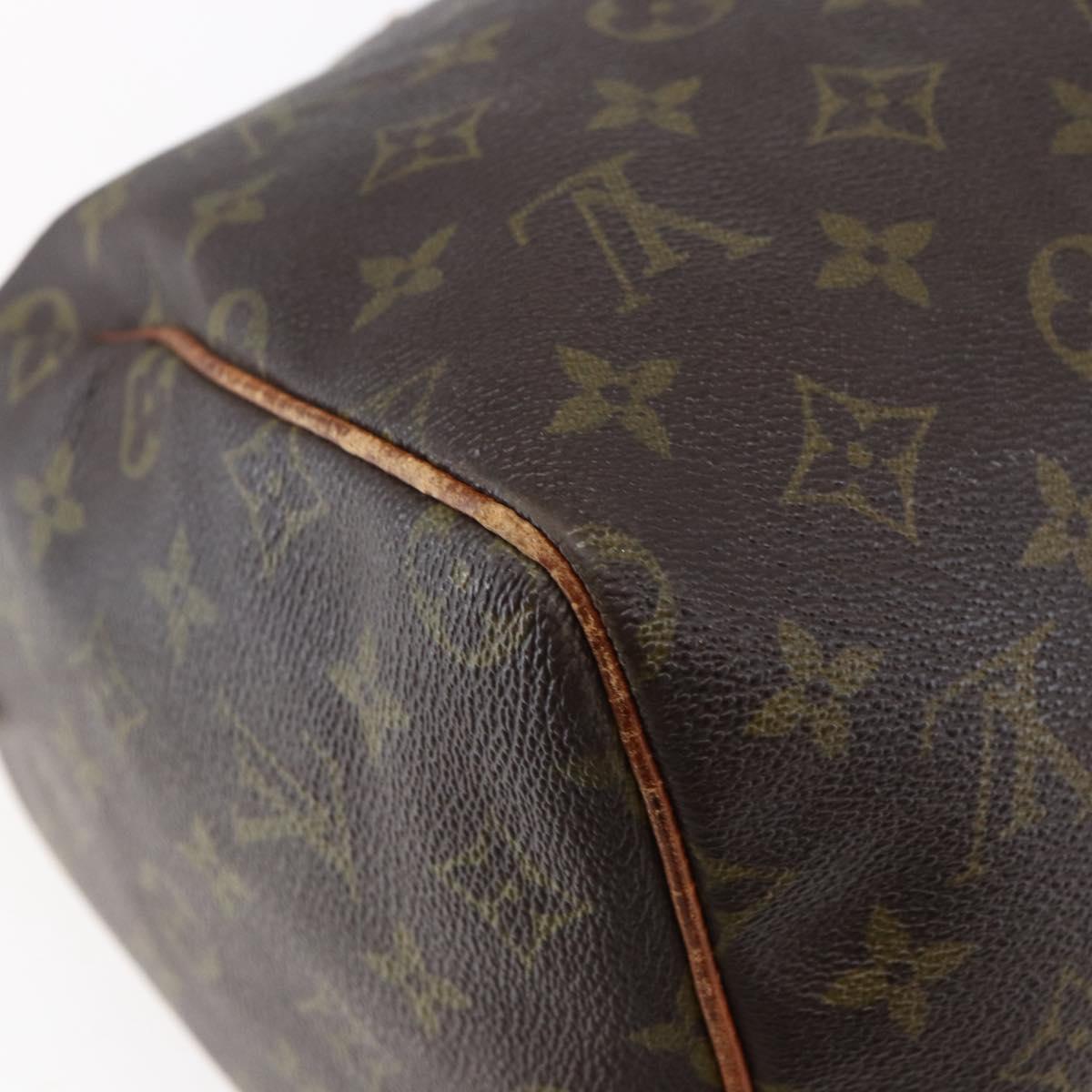 LOUIS VUITTON Monogram Speedy 30 Hand Bag M41526 LV Auth 149076