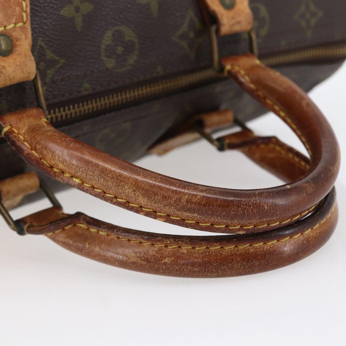LOUIS VUITTON Monogram Speedy 30 Hand Bag M41526 LV Auth 149076