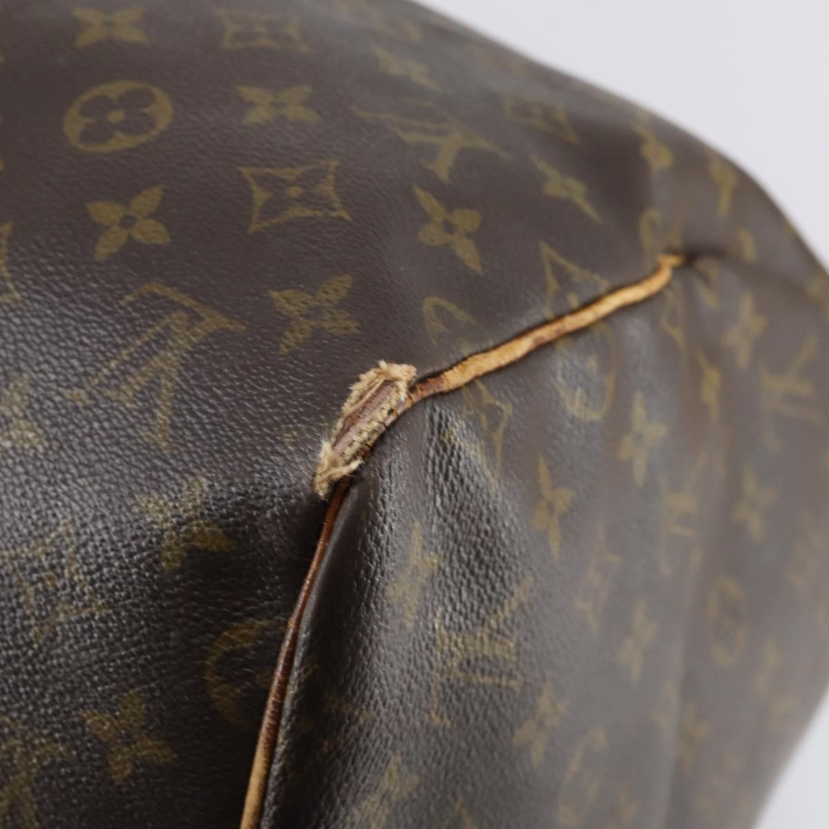 LOUIS VUITTON Monogram Keepall 55 Boston Bag M41424 LV Auth 149077