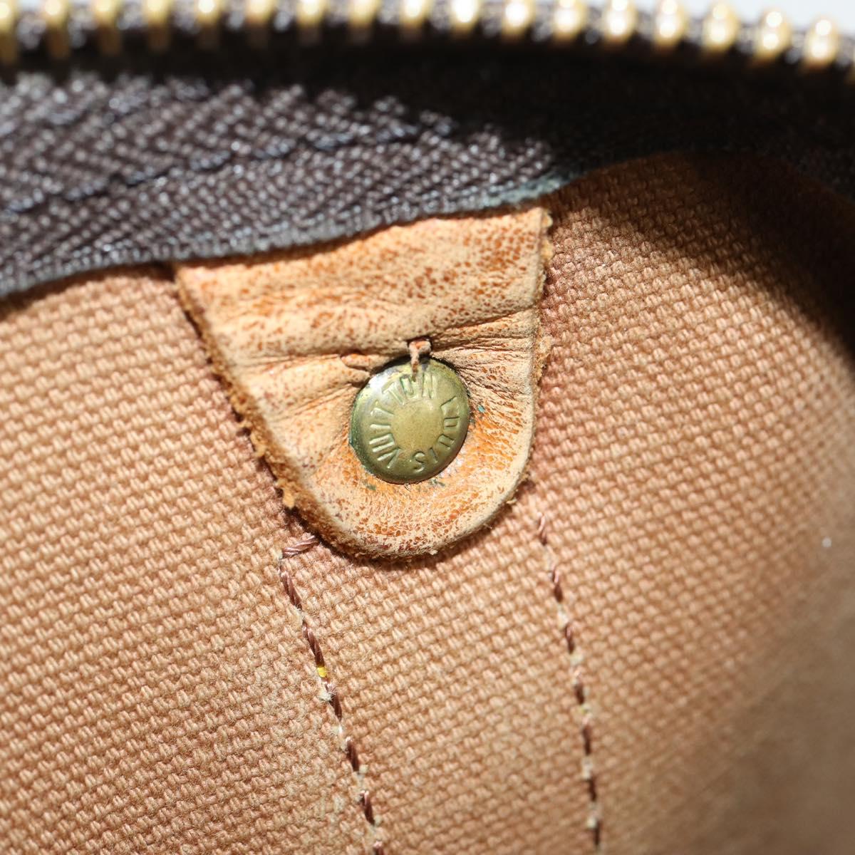 LOUIS VUITTON Monogram Keepall 55 Boston Bag M41424 LV Auth 149077