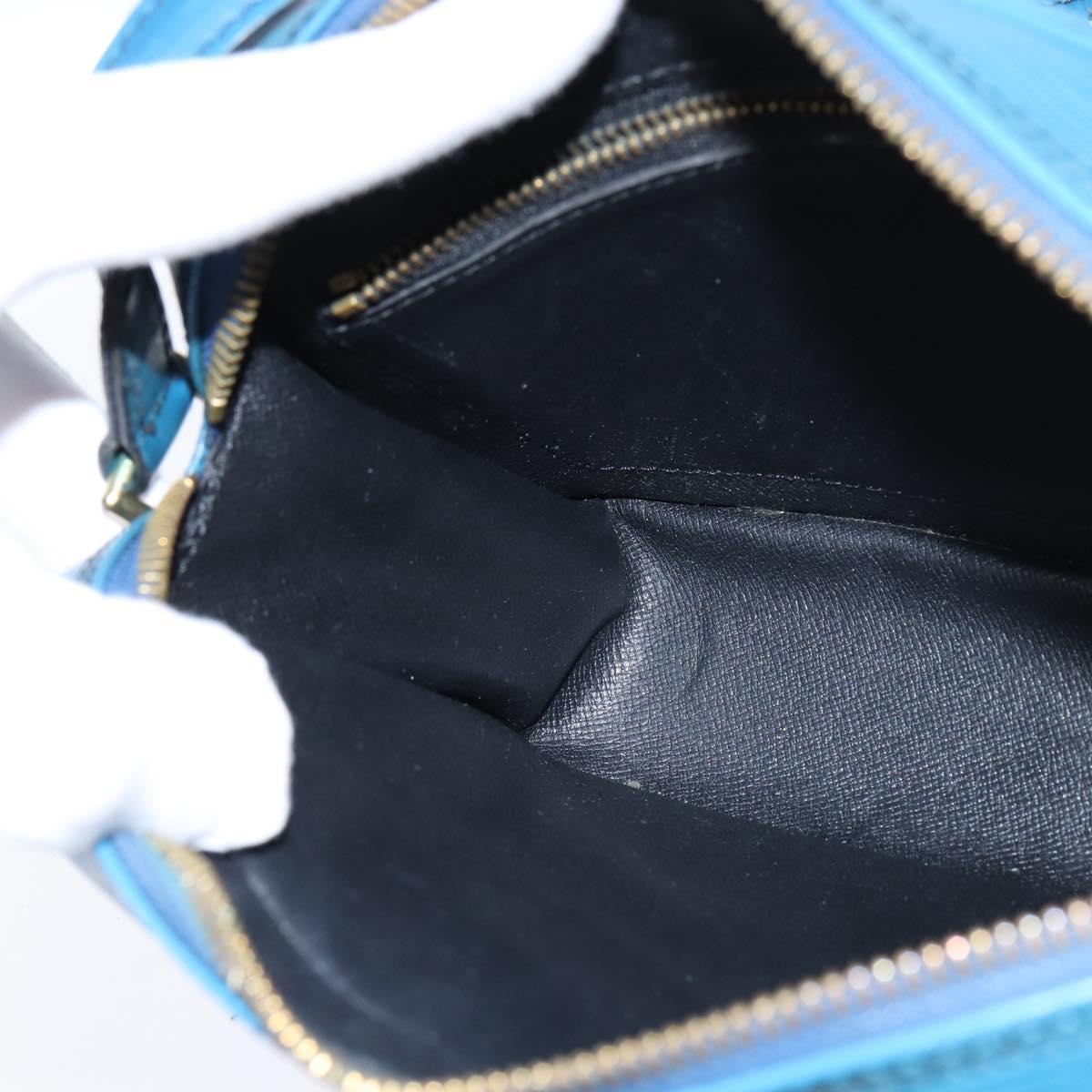 LOUIS VUITTON Epi Trocadero 23 Shoulder Bag Blue M52305 LV Auth 149081