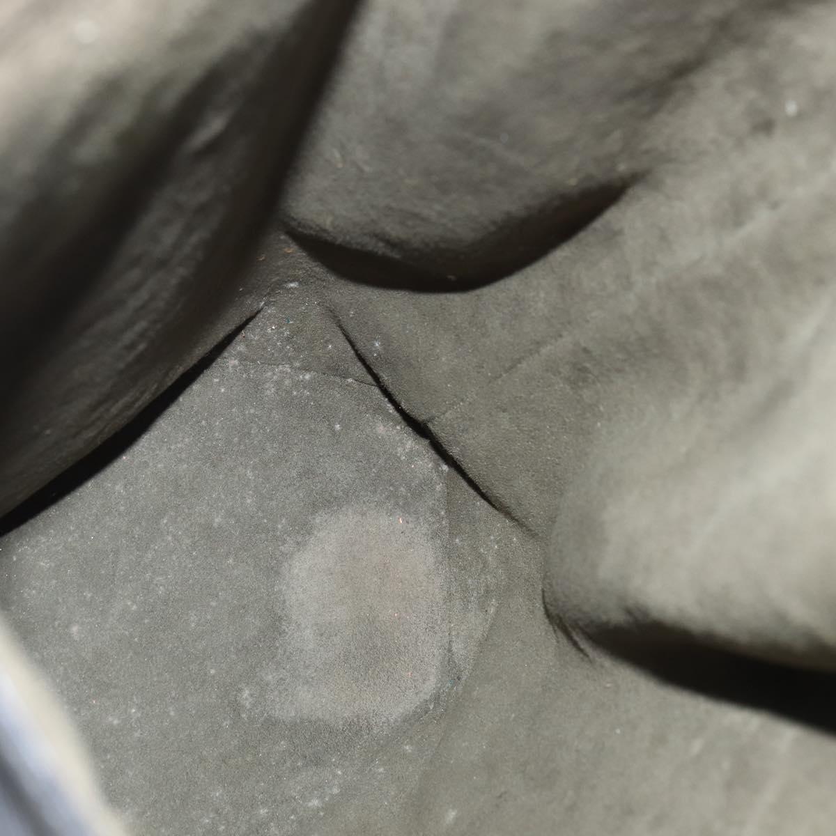 LOUIS VUITTON Epi Sac Depaule GM Shoulder Bag Black M80155 LV Auth 149082