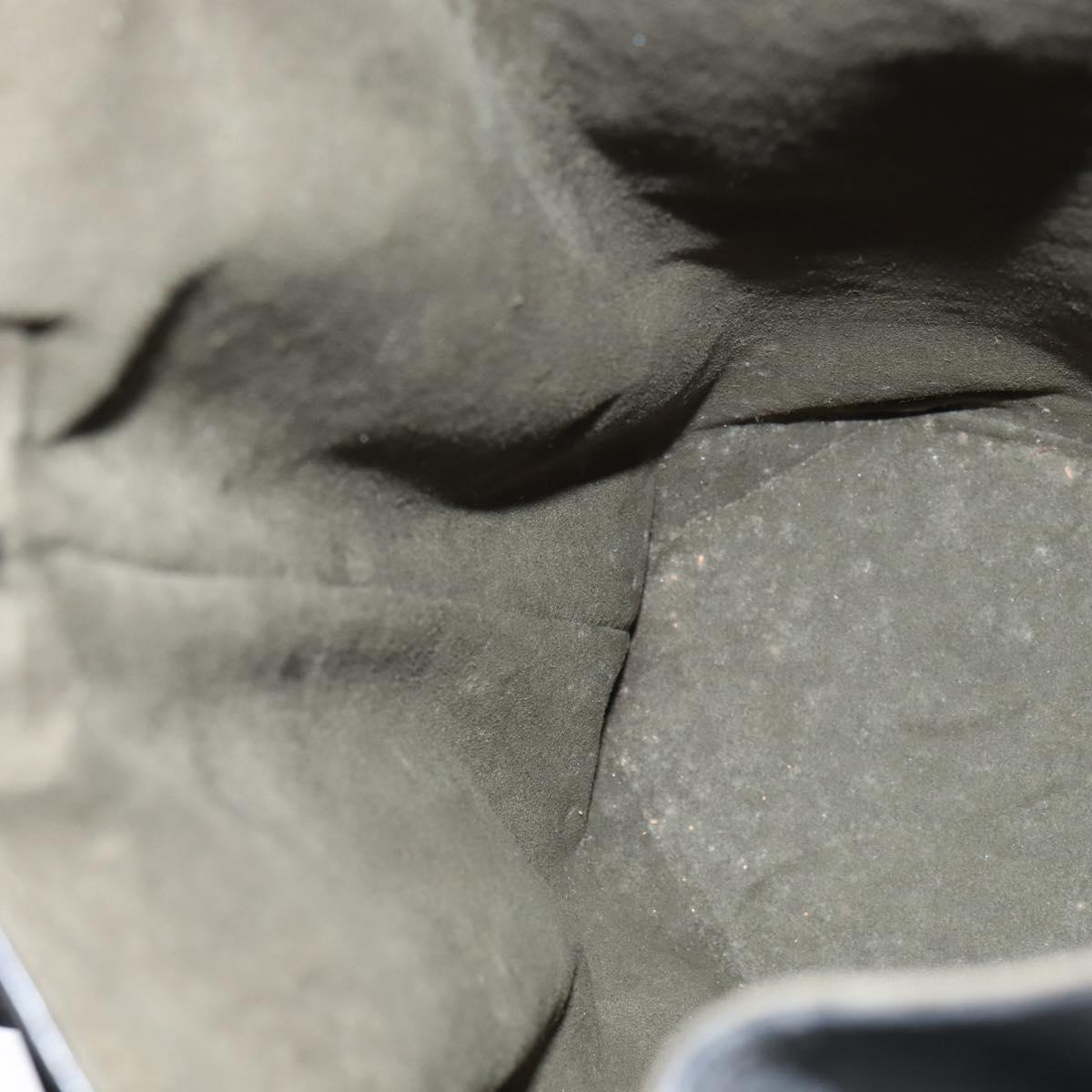 LOUIS VUITTON Epi Sac Depaule GM Shoulder Bag Black M80155 LV Auth 149082