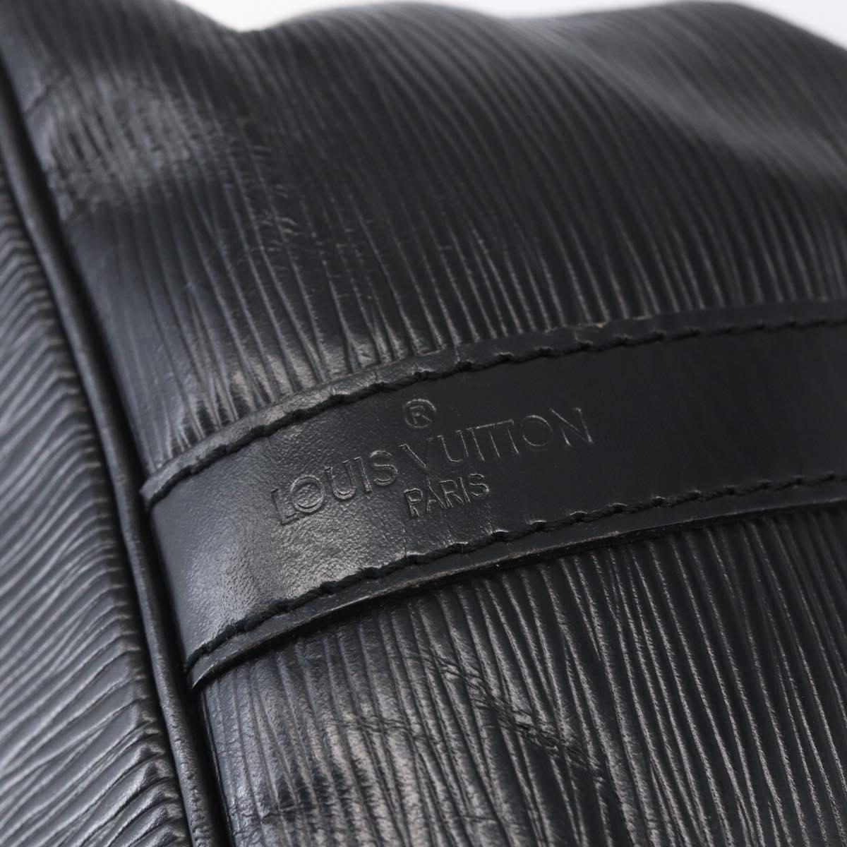 LOUIS VUITTON Epi Petit Noe Shoulder Bag Black M44102 LV Auth 149083