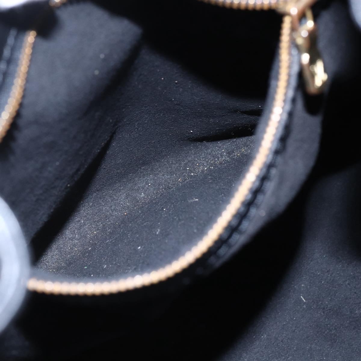 LOUIS VUITTON Epi Petit Noe Shoulder Bag Black M44102 LV Auth 149083