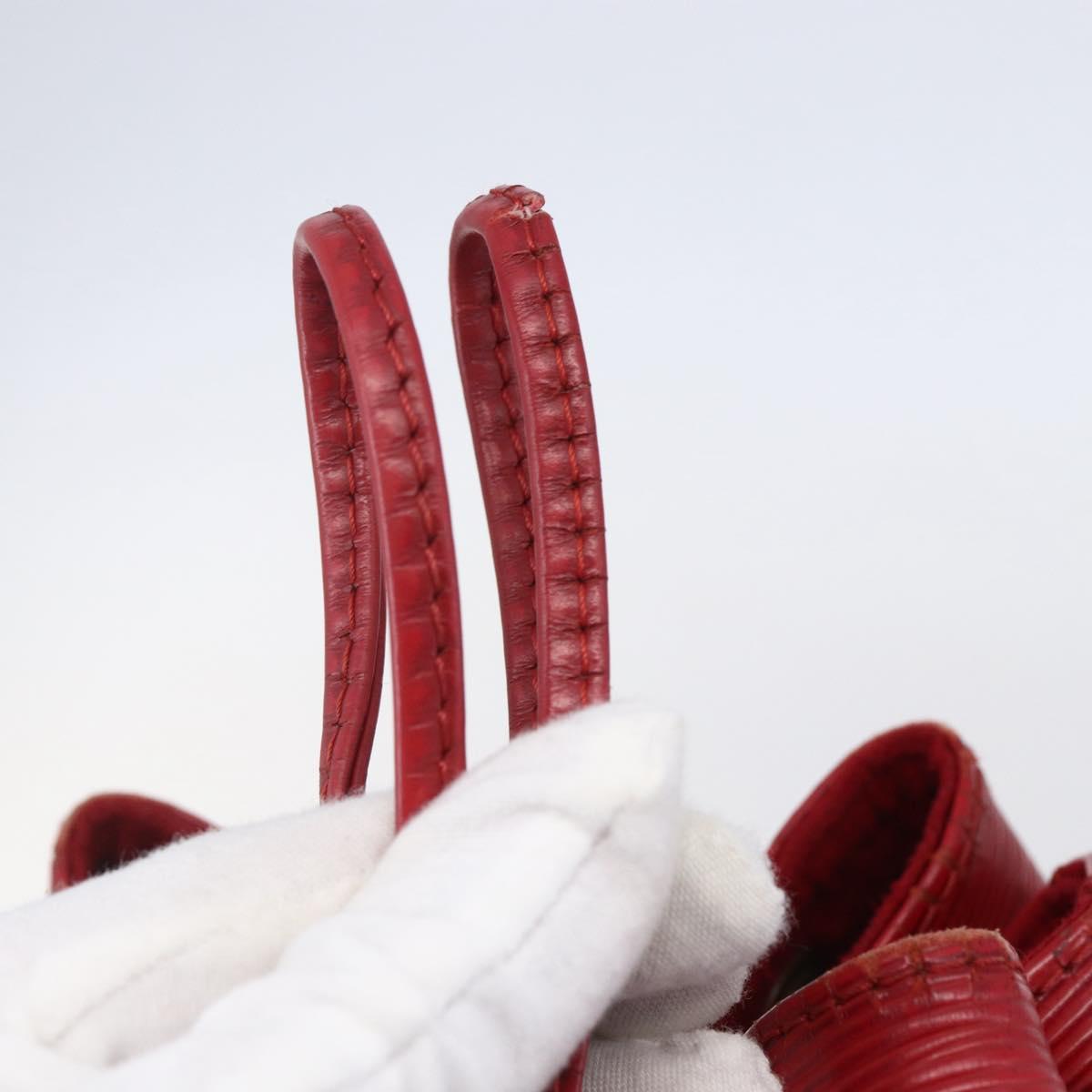 LOUIS VUITTON Epi Noe Shoulder Bag Red M44007 LV Auth 149084