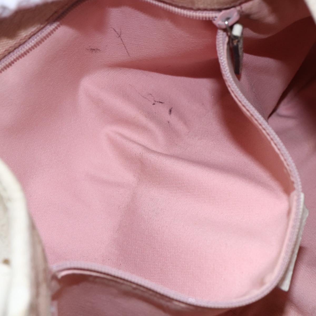 GUCCI Abbey Shoulder Bag Leather Ivory Gold 130736 Auth 149090