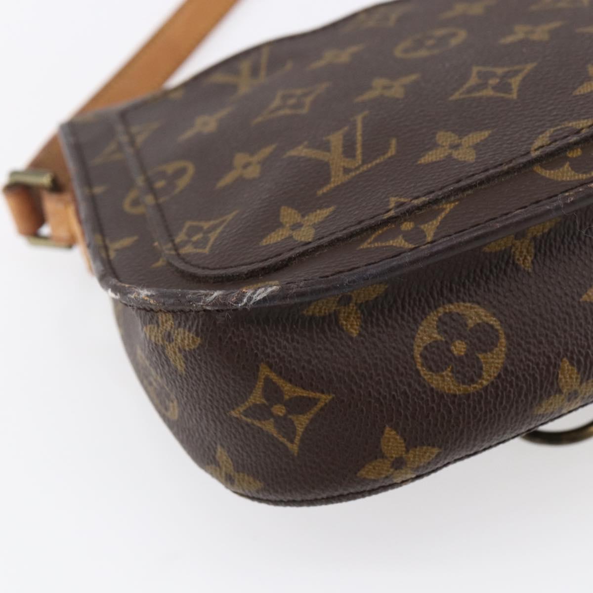 LOUIS VUITTON Monogram Saint Cloud MM Shoulder Bag M51243 LV Auth 149095