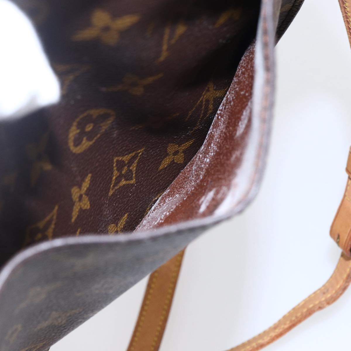LOUIS VUITTON Monogram Saint Cloud MM Shoulder Bag M51243 LV Auth 149095