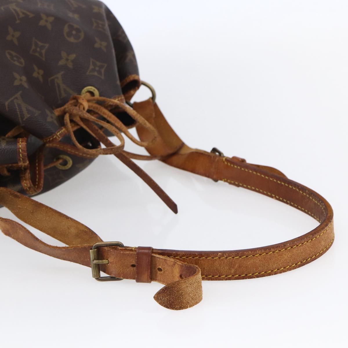 LOUIS VUITTON Monogram Petit Noe Shoulder Bag M42226 LV Auth 149098
