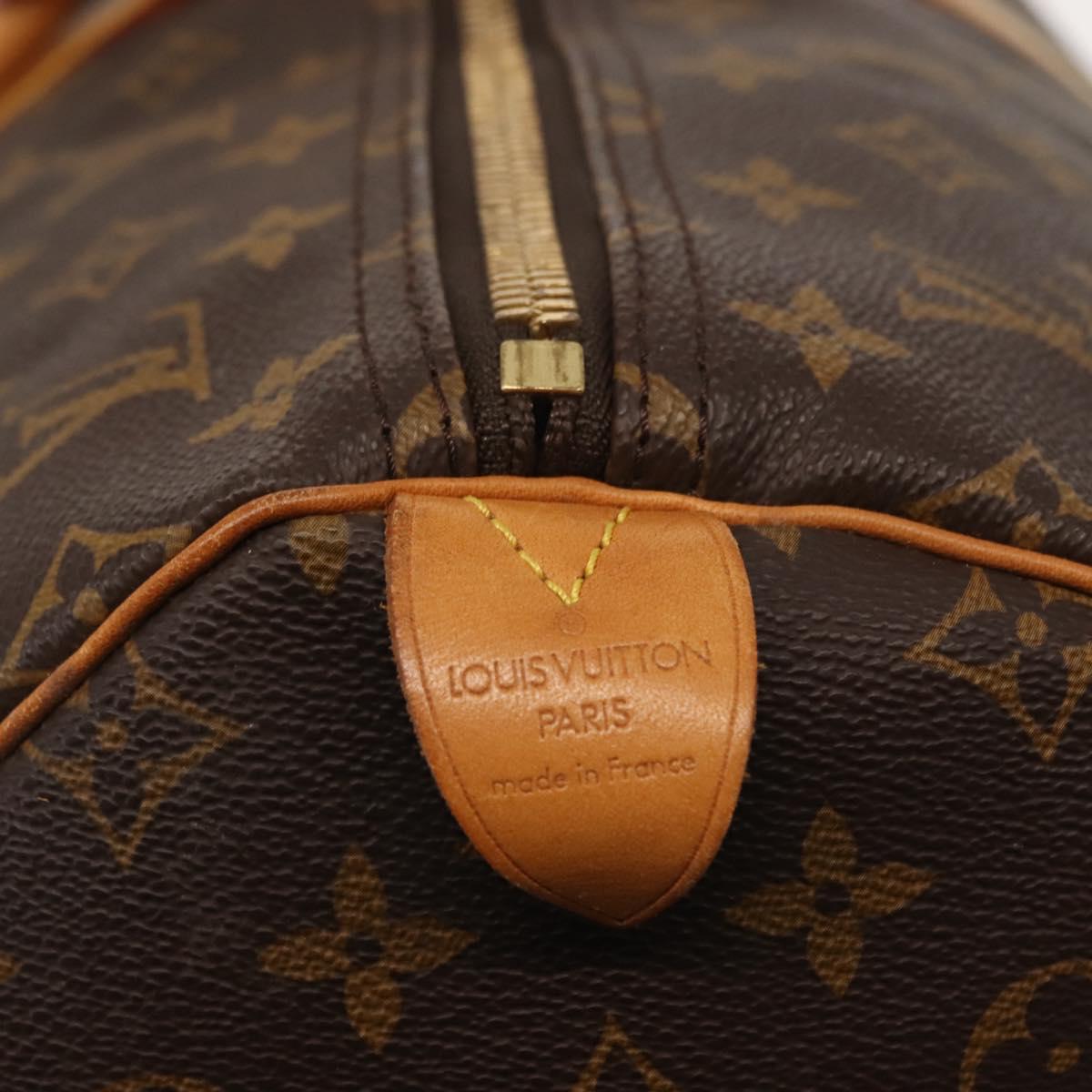 LOUIS VUITTON Monogram Keepall 55 Boston Bag M41424 LV Auth 149100