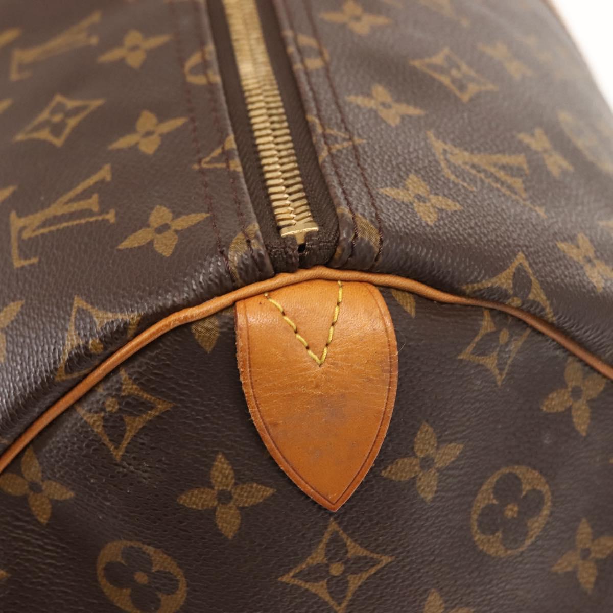 LOUIS VUITTON Monogram Keepall 55 Boston Bag M41424 LV Auth 149100