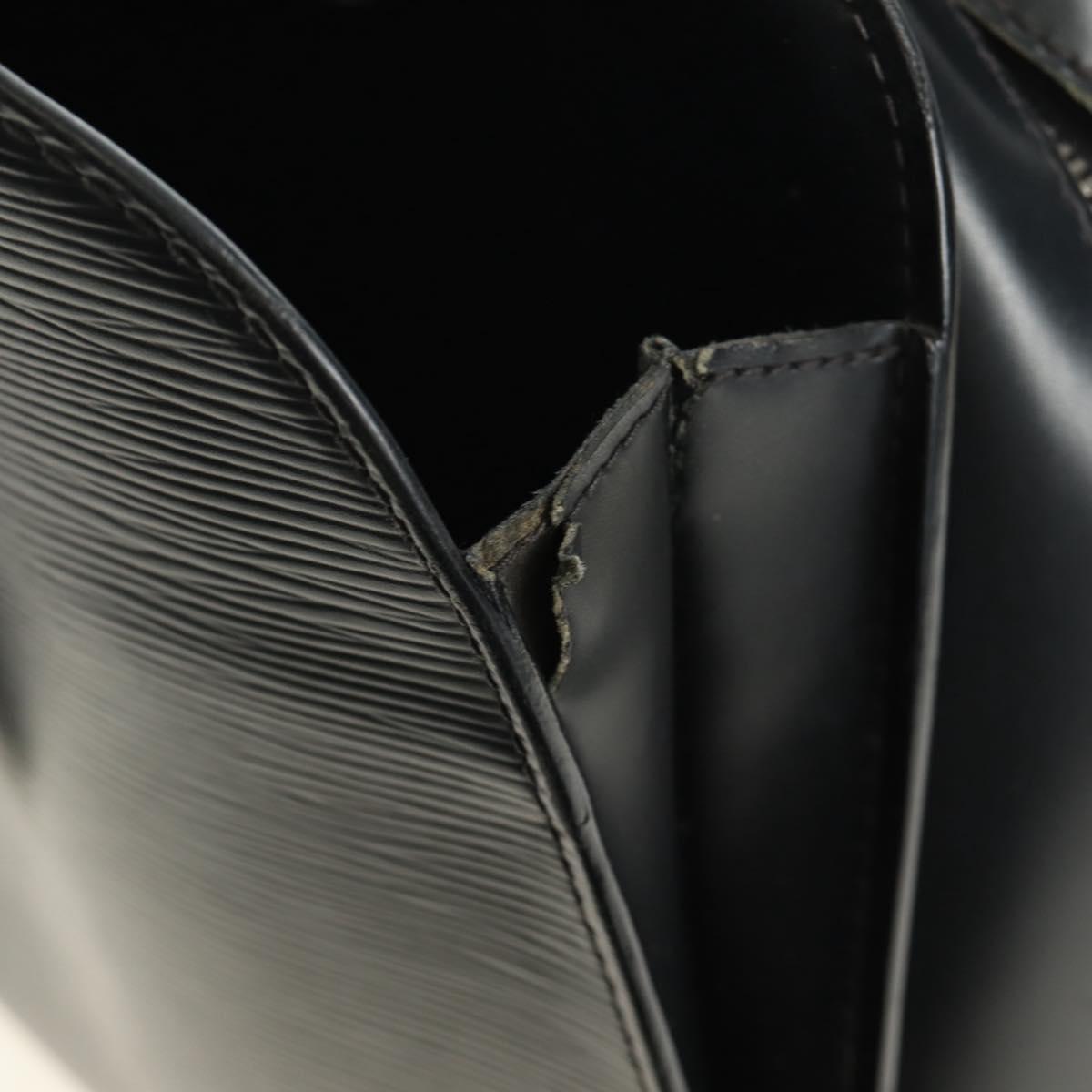 LOUIS VUITTON Epi Pont Neuf PM Hand Bag Black M59072 LV Auth 149142