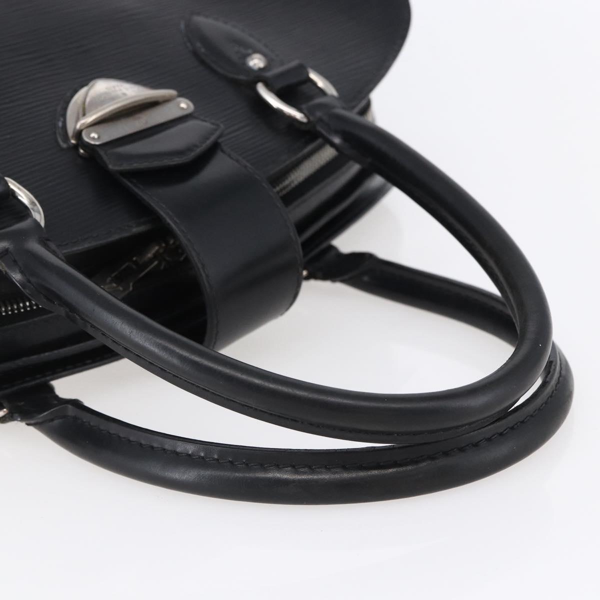 LOUIS VUITTON Epi Pont Neuf PM Hand Bag Black M59072 LV Auth 149142