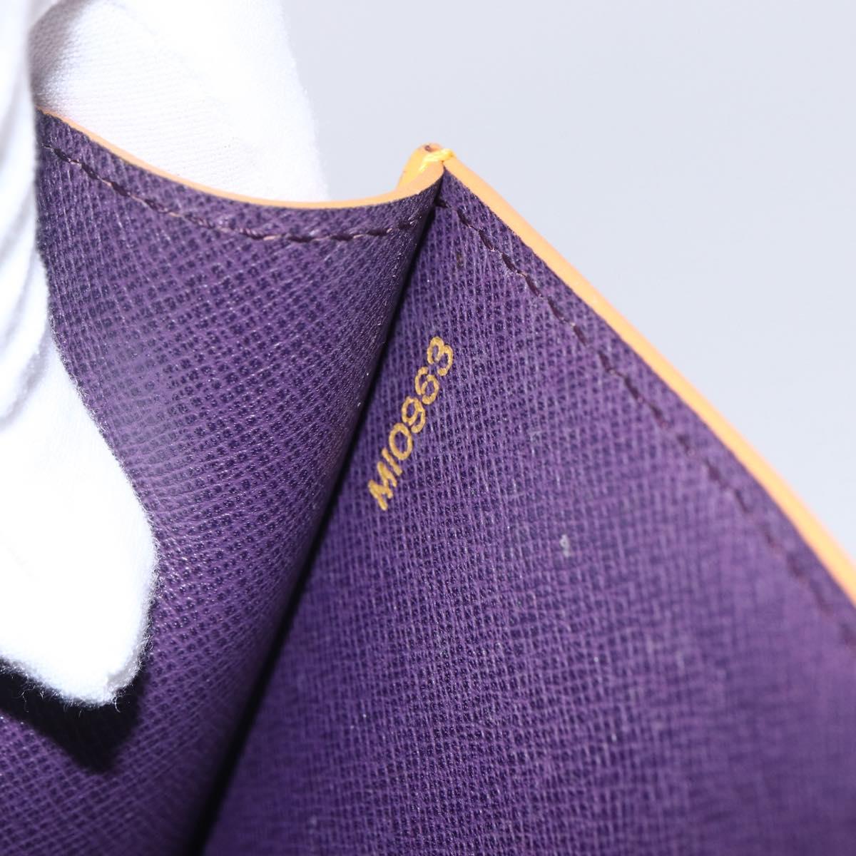 LOUIS VUITTON Epi Malesherbes Hand Bag Tassili Yellow Jonne M52379 Auth 149143