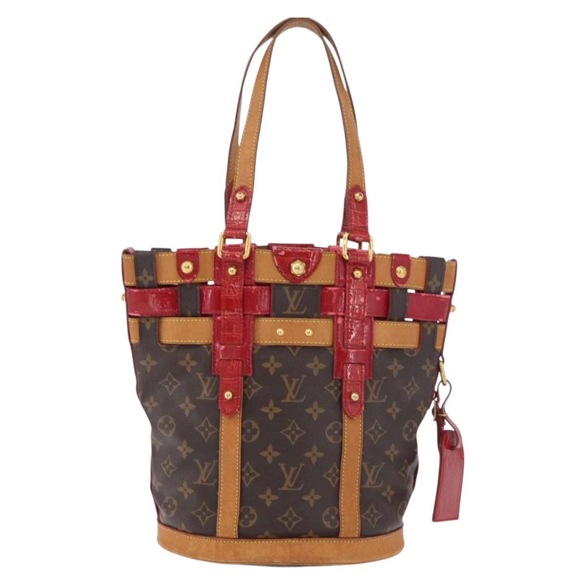 LOUIS VUITTON Monogram Ruby Neo bucket Tote Bag M95613 LV Auth 149145