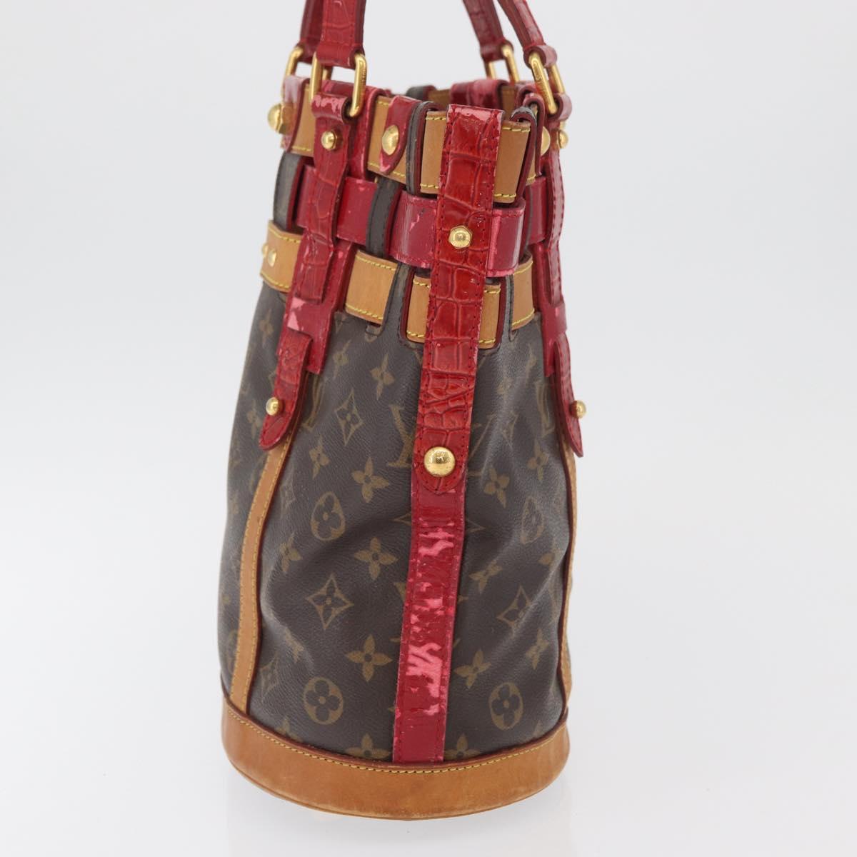 LOUIS VUITTON Monogram Ruby Neo bucket Tote Bag M95613 LV Auth 149145