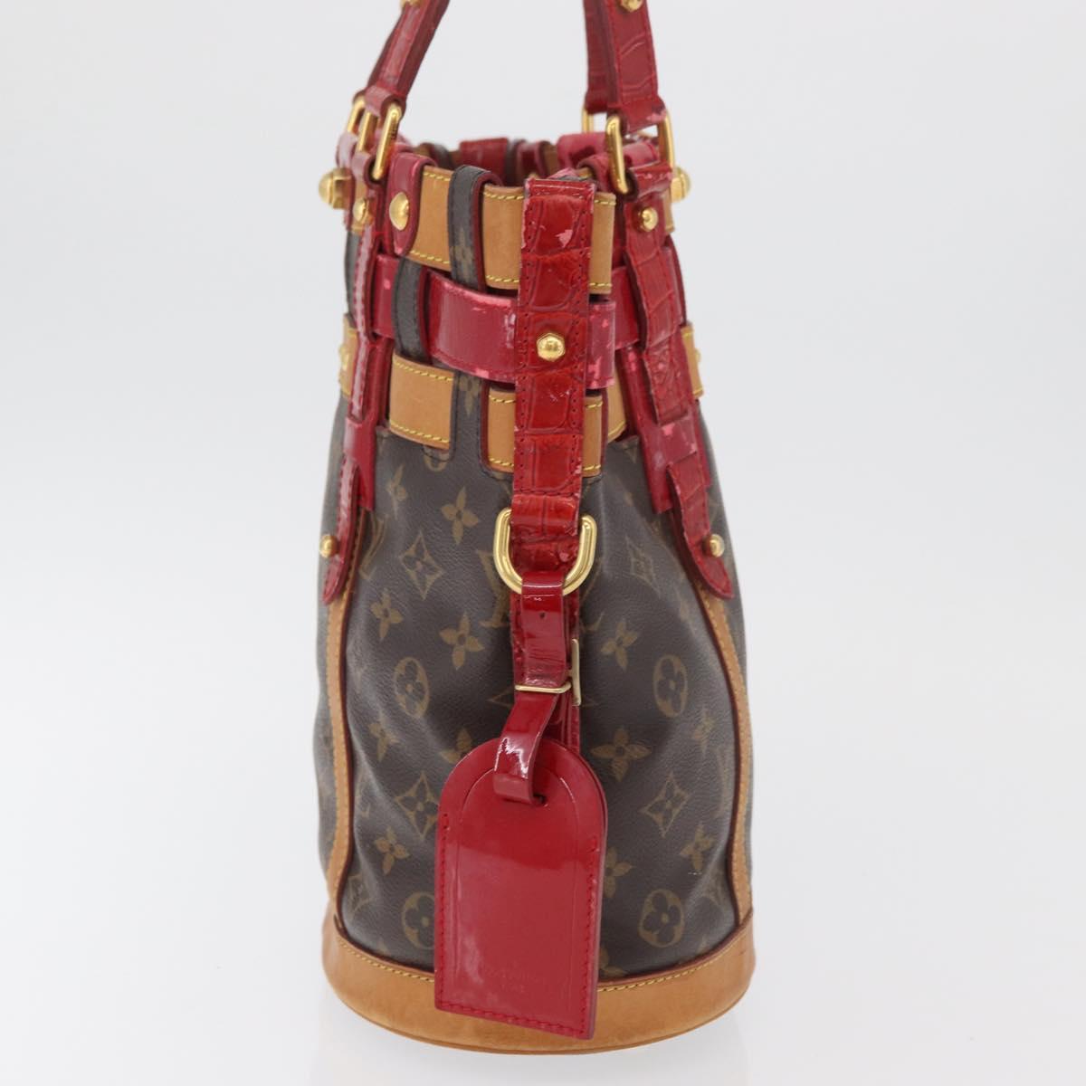 LOUIS VUITTON Monogram Ruby Neo bucket Tote Bag M95613 LV Auth 149145