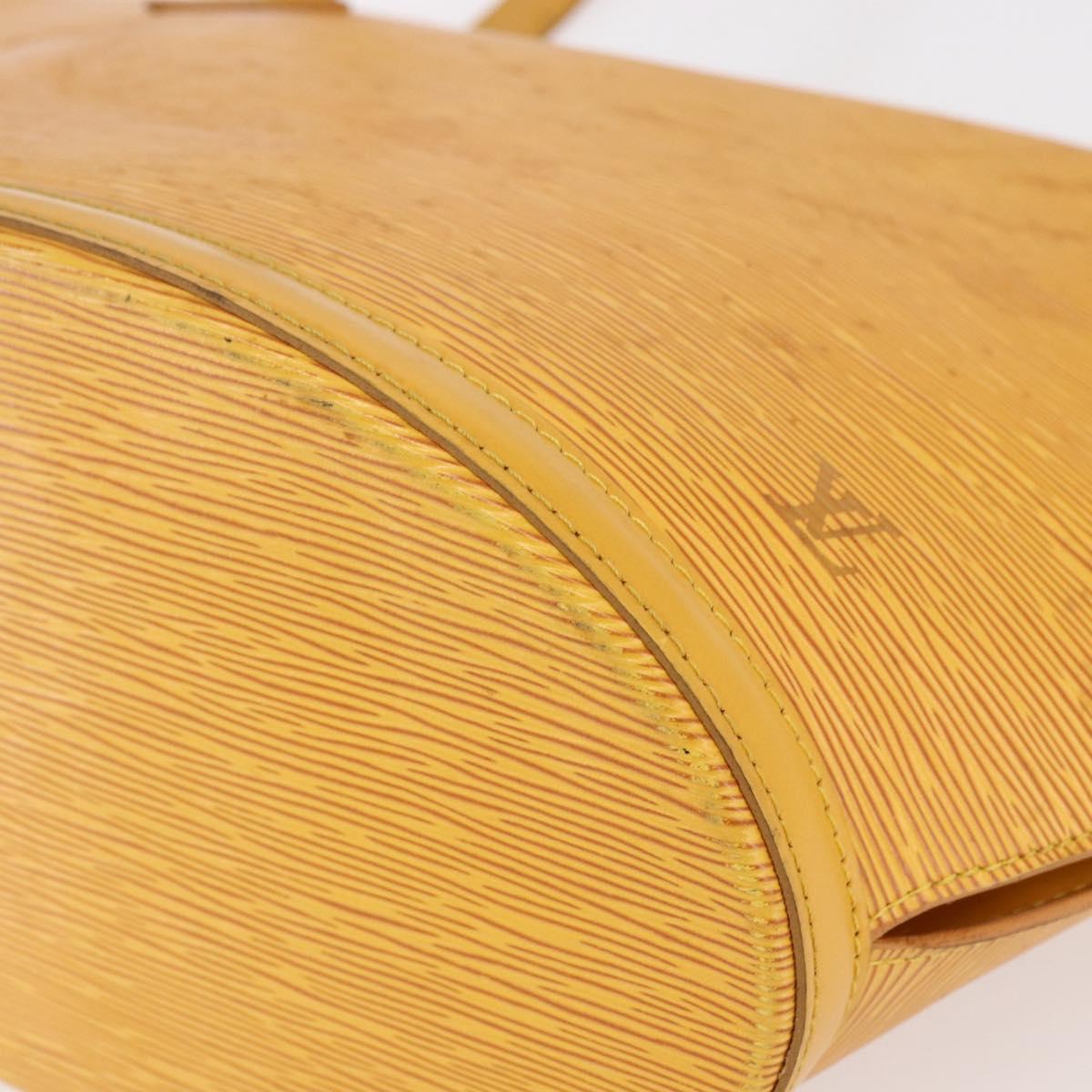 LOUIS VUITTON Epi Saint Jacques Shopping Bag Yellow M52269 LV Auth 149155
