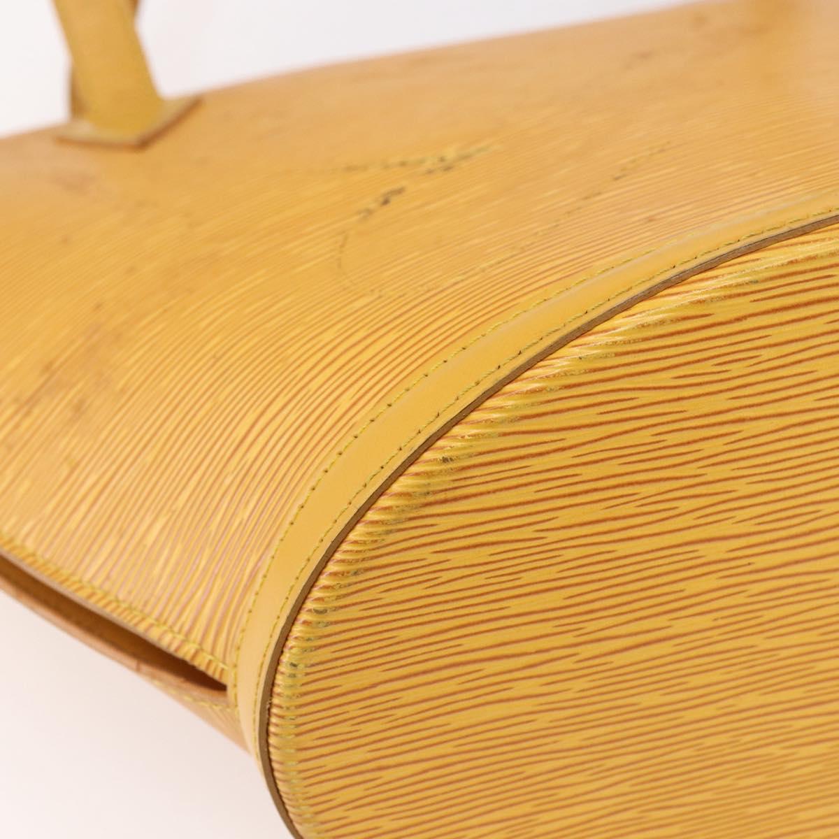 LOUIS VUITTON Epi Saint Jacques Shopping Bag Yellow M52269 LV Auth 149155
