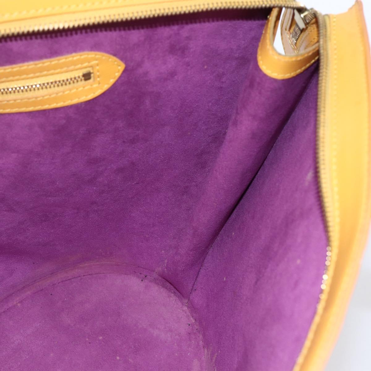 LOUIS VUITTON Epi Saint Jacques Shopping Bag Yellow M52269 LV Auth 149155