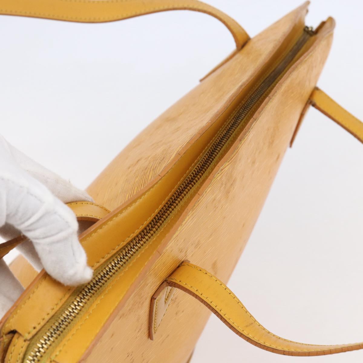 LOUIS VUITTON Epi Saint Jacques Shopping Bag Yellow M52269 LV Auth 149155