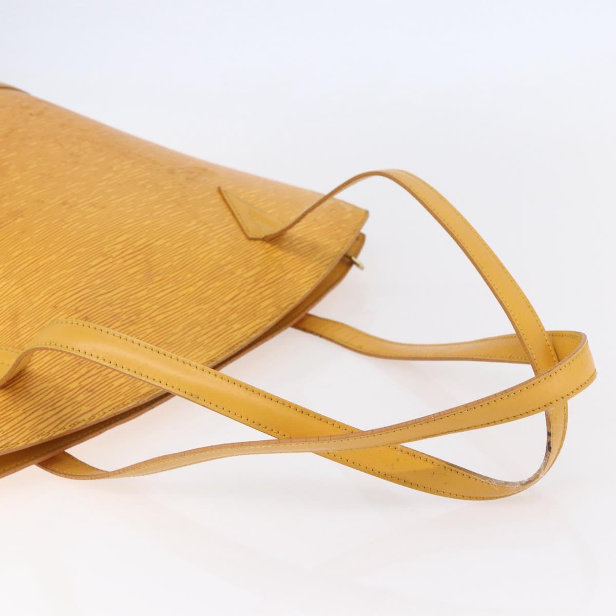 LOUIS VUITTON Epi Saint Jacques Shopping Bag Yellow M52269 LV Auth 149155