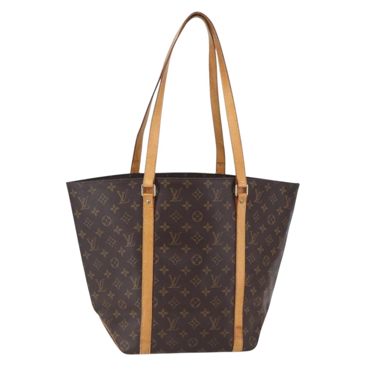 LOUIS VUITTON Monogram Sac Shopping Tote Bag M51108 LV Auth 149166