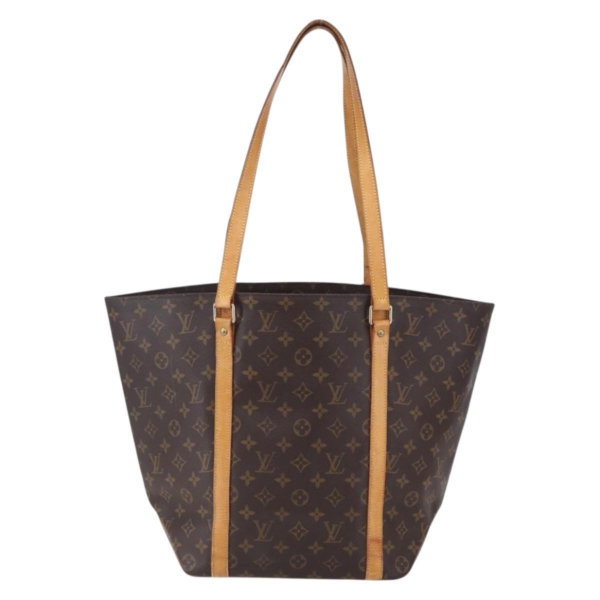 LOUIS VUITTON Monogram Sac Shopping Tote Bag M51108 LV Auth 149166
