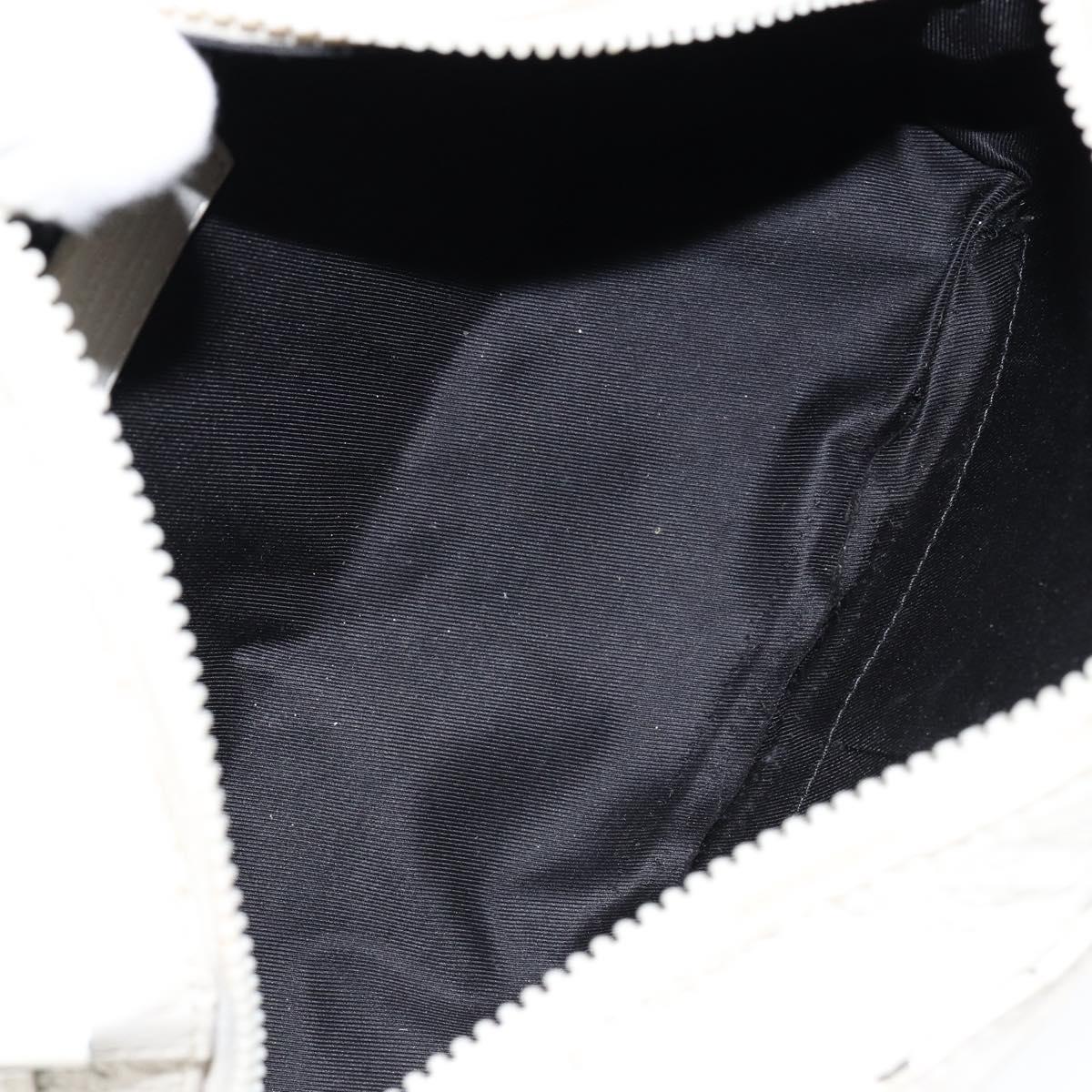 LOUIS VUITTON Monogram Empreinte Soft Trunk Bag White M53287 LV Auth 149169