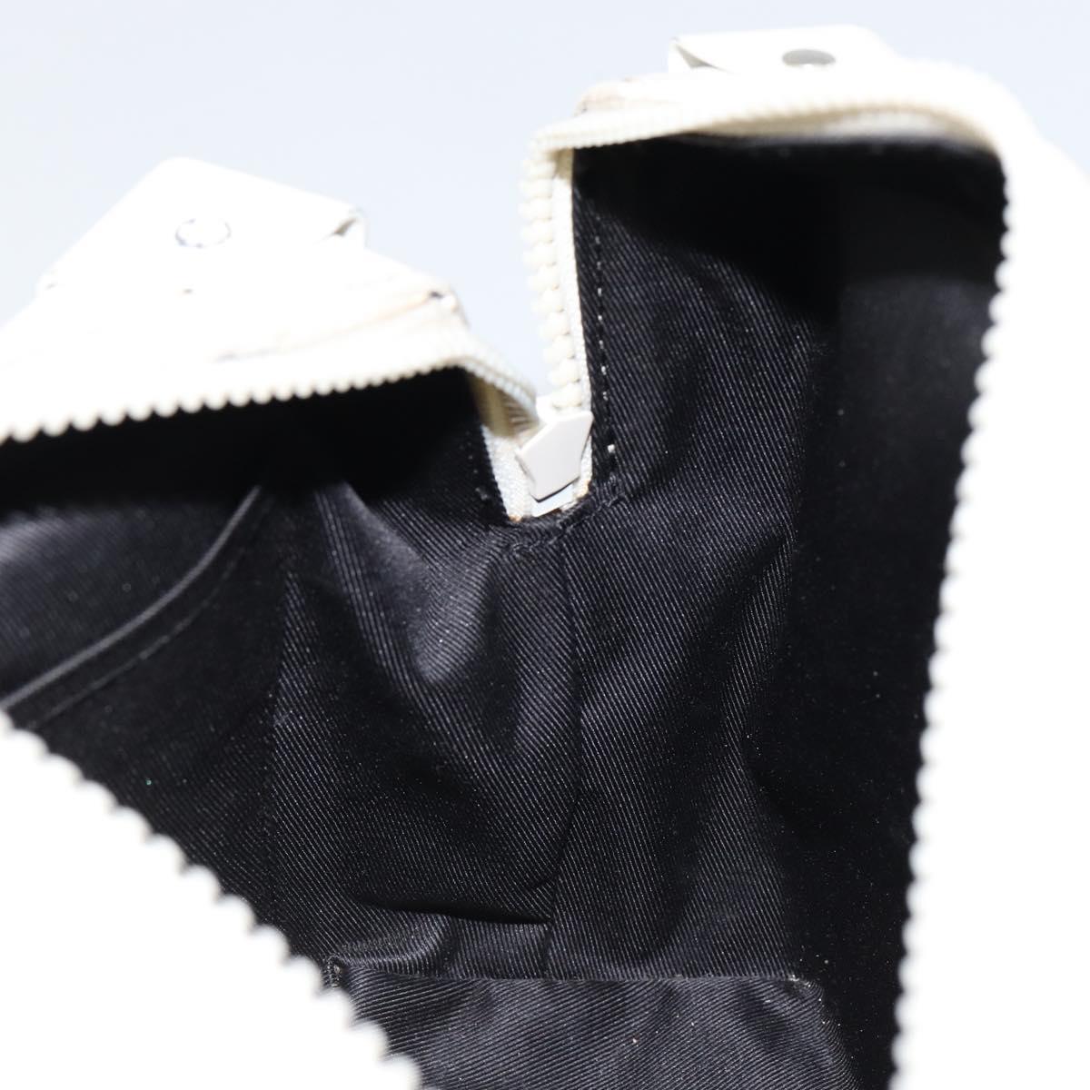 LOUIS VUITTON Monogram Empreinte Soft Trunk Bag White M53287 LV Auth 149169