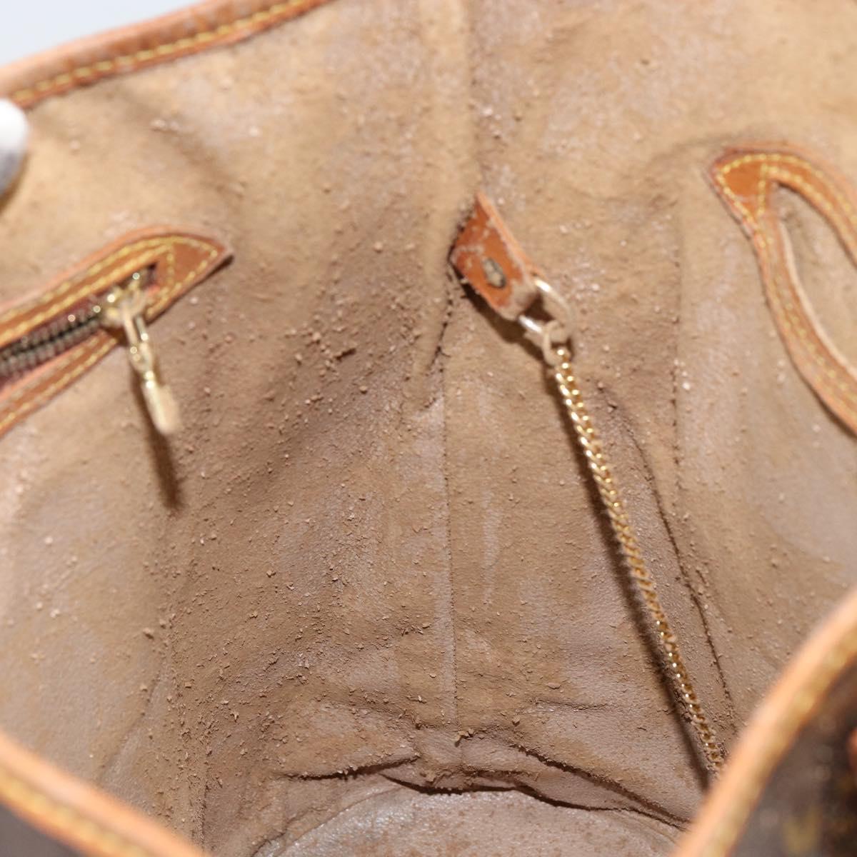 LOUIS VUITTON Monogram Bucket GM Shoulder Bag M42236 LV Auth 149171