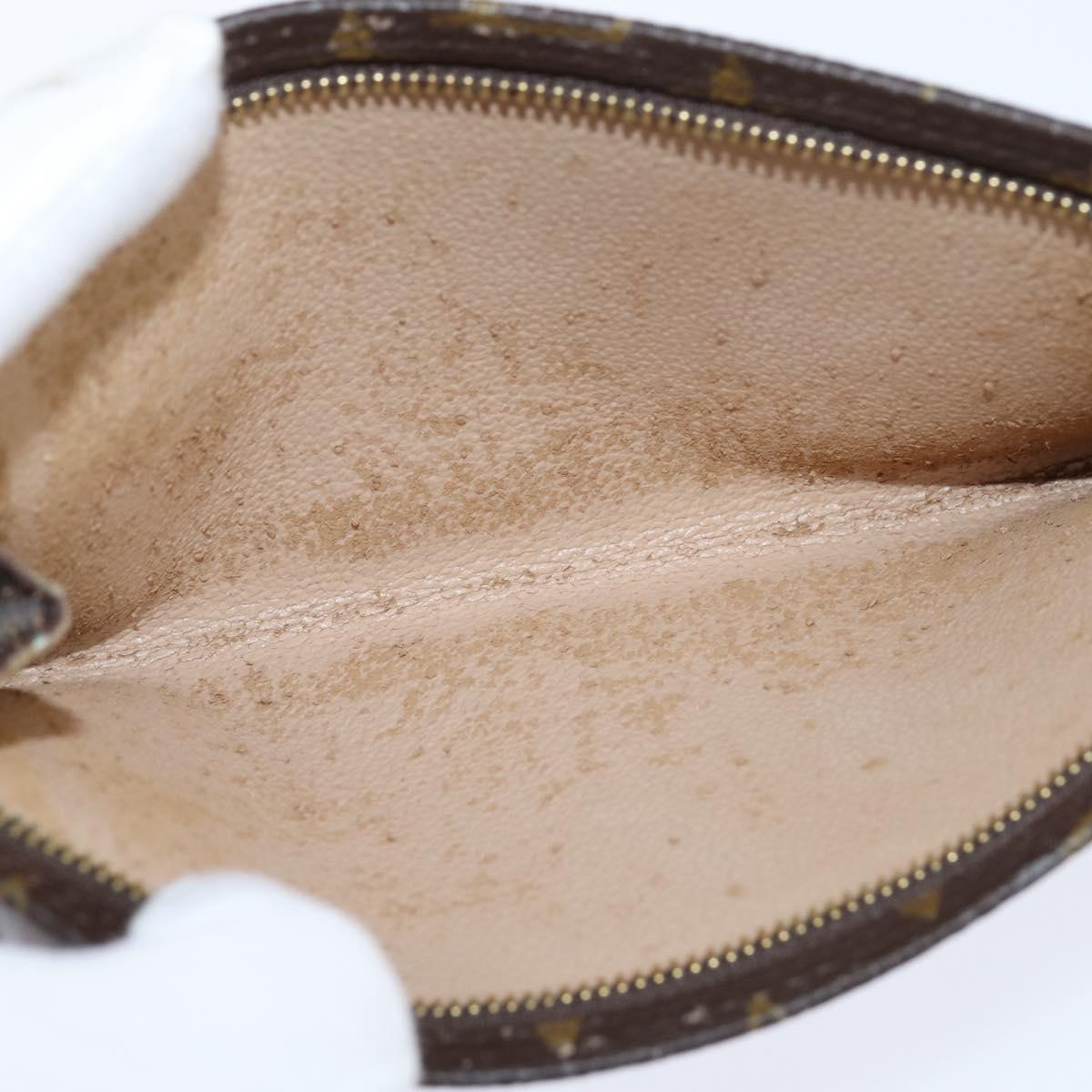 LOUIS VUITTON Monogram Bucket GM Accessory Pouch LV Auth 149172