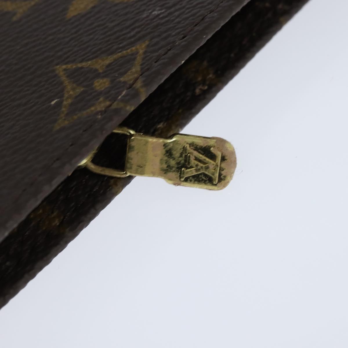 LOUIS VUITTON Monogram Bucket GM Accessory Pouch LV Auth 149172