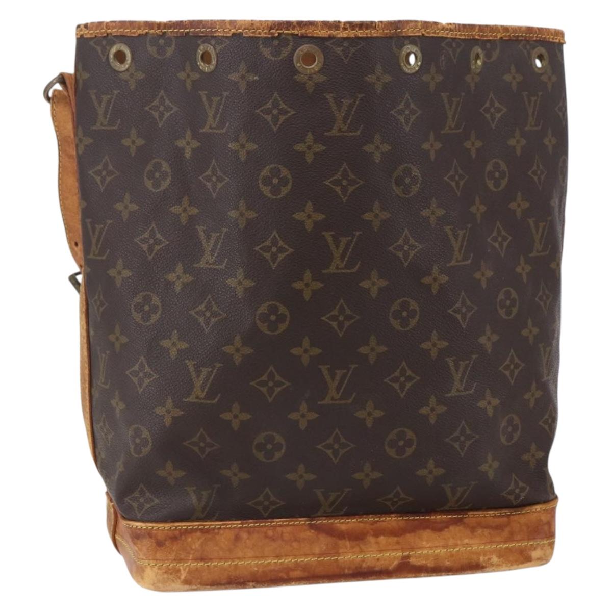 LOUIS VUITTON Monogram Noe Shoulder Bag M42224 LV Auth 149176