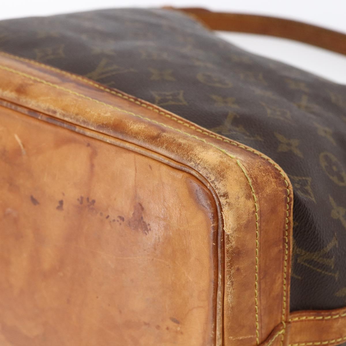 LOUIS VUITTON Monogram Noe Shoulder Bag M42224 LV Auth 149176