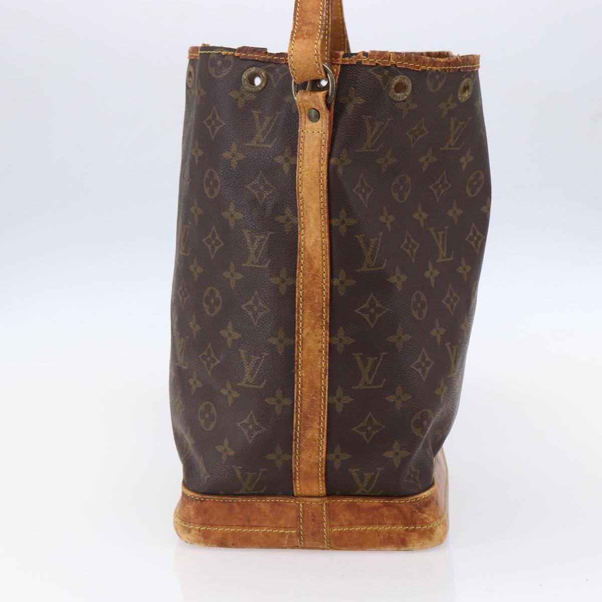 LOUIS VUITTON Monogram Noe Shoulder Bag M42224 LV Auth 149176