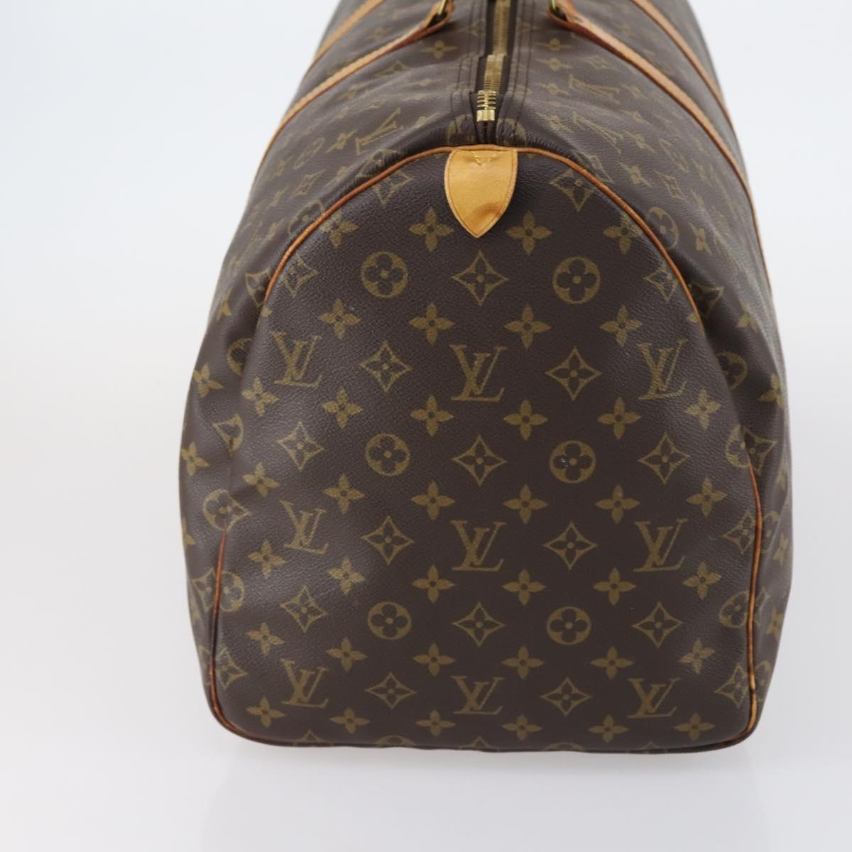 LOUIS VUITTON Monogram Keepall 55 Boston Bag M41424 LV Auth 149177