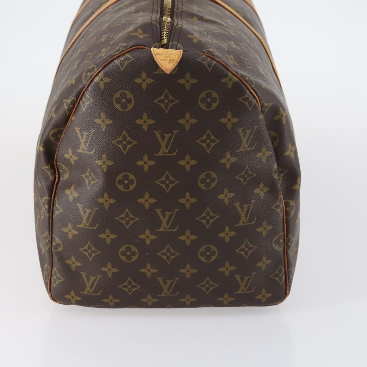 LOUIS VUITTON Monogram Keepall 55 Boston Bag M41424 LV Auth 149177