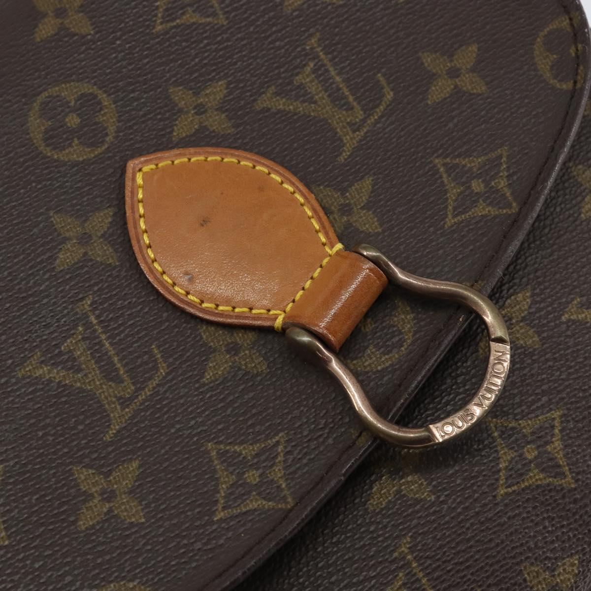 LOUIS VUITTON Monogram Saint Cloud MM Shoulder Bag M51243 LV Auth 149178