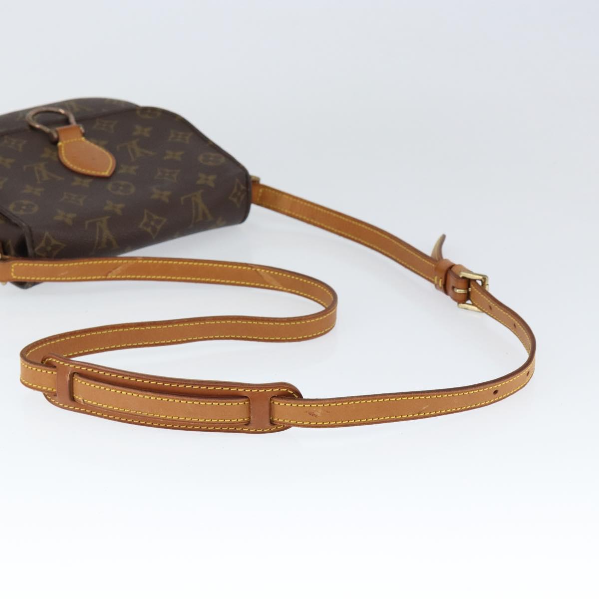 LOUIS VUITTON Monogram Saint Cloud MM Shoulder Bag M51243 LV Auth 149178