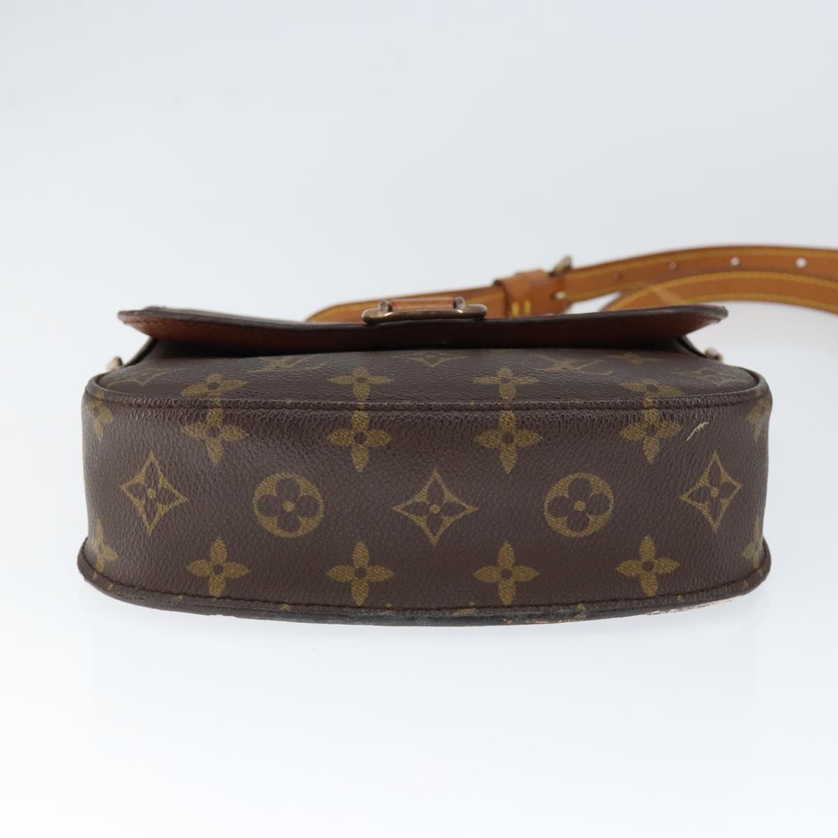 LOUIS VUITTON Monogram Saint Cloud MM Shoulder Bag M51243 LV Auth 149178