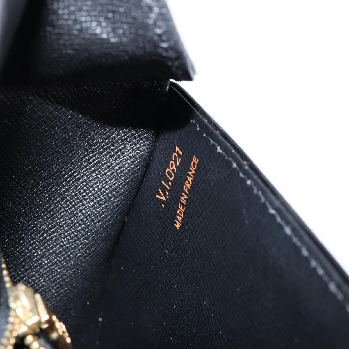 LOUIS VUITTON Epi Saint Cloud GM Shoulder Bag Black Noir M52192 LV Auth 149184