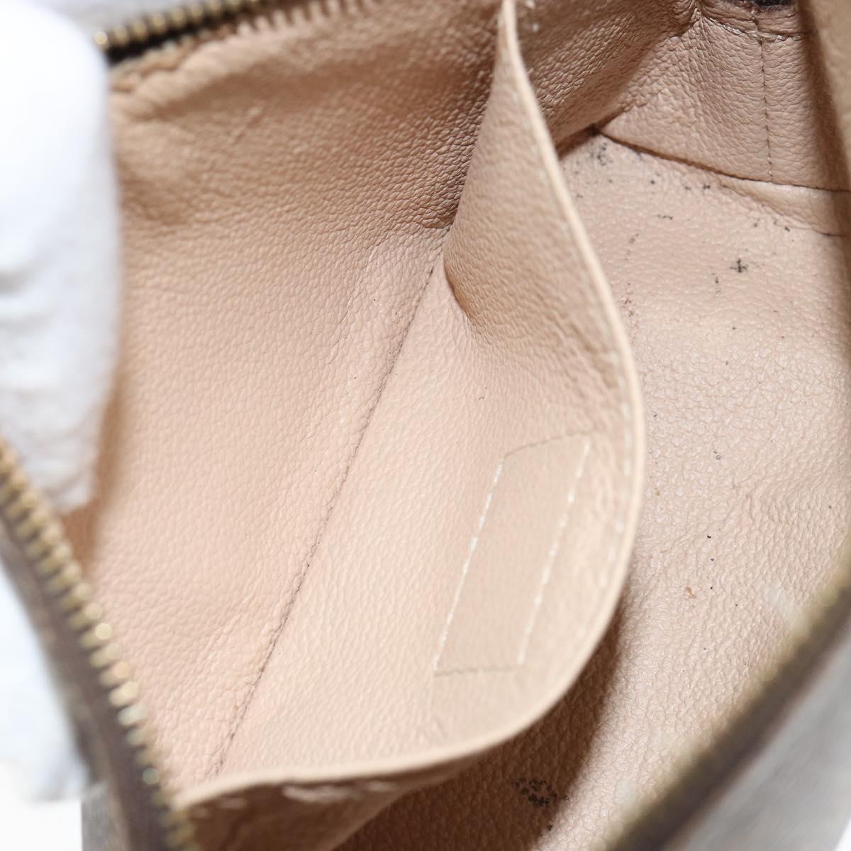 LOUIS VUITTON Monogram Pochette Cosmetic PM Pouch M43998 LV Auth 149204