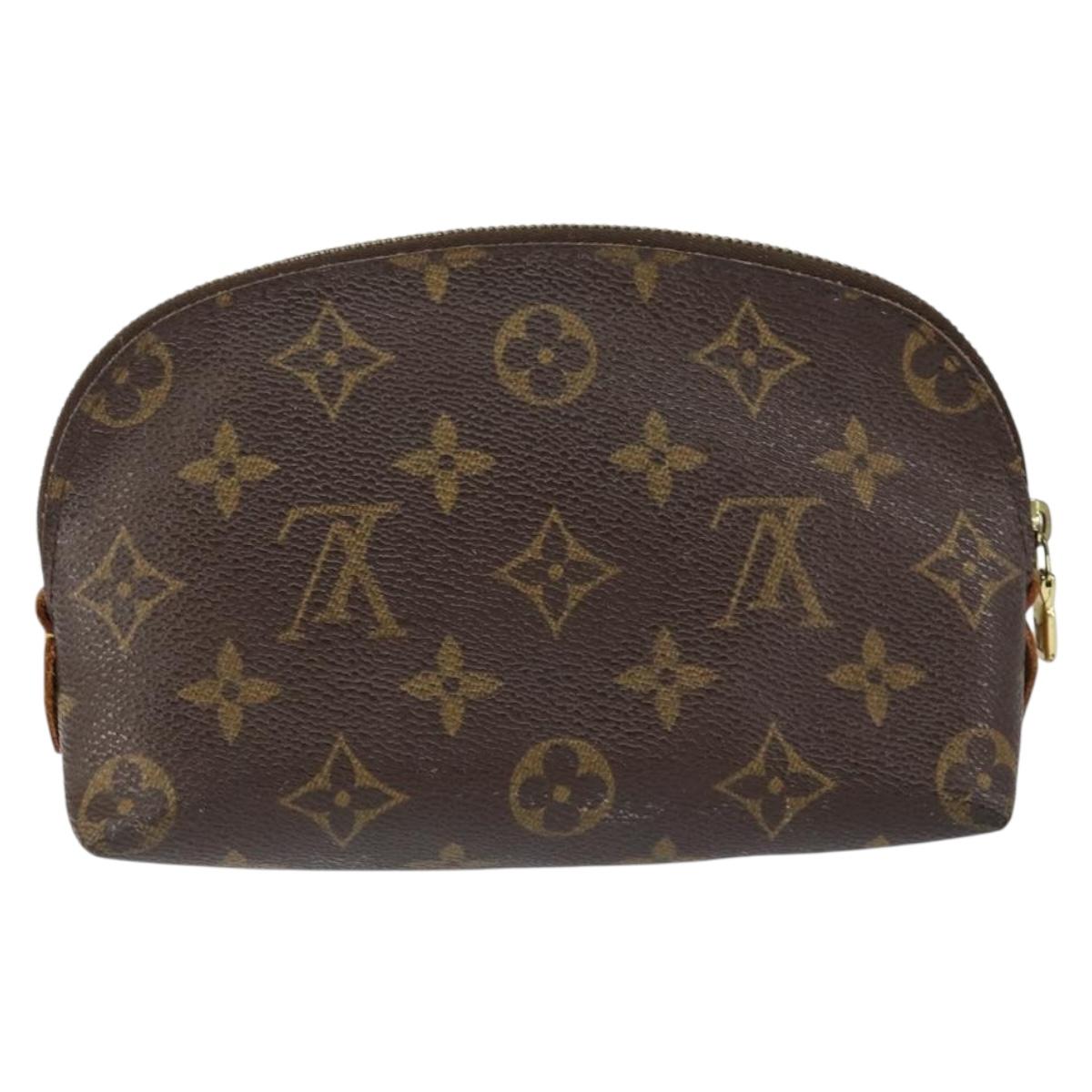 LOUIS VUITTON Monogram Pochette Cosmetic PM Pouch M43998 LV Auth 149204