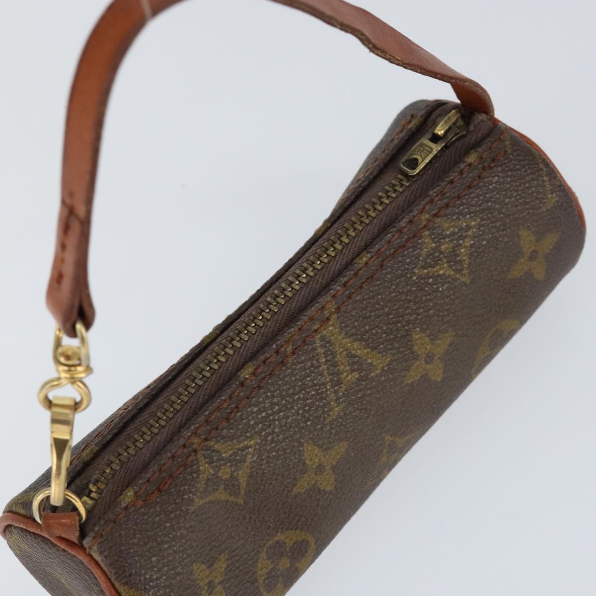 LOUIS VUITTON Monogram Papillon Pouch LV Auth 149205
