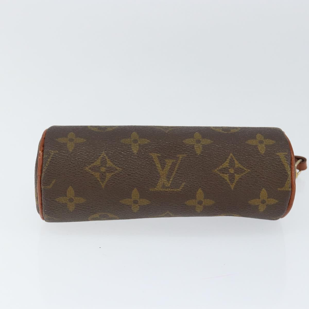 LOUIS VUITTON Monogram Papillon Pouch LV Auth 149205