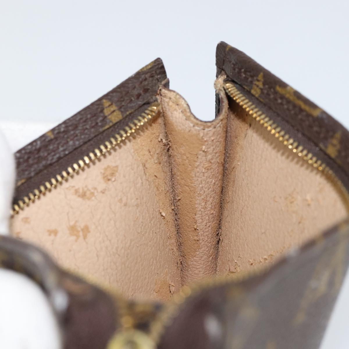 LOUIS VUITTON Monogram Bucket PM Accessory Pouch LV Auth 149207