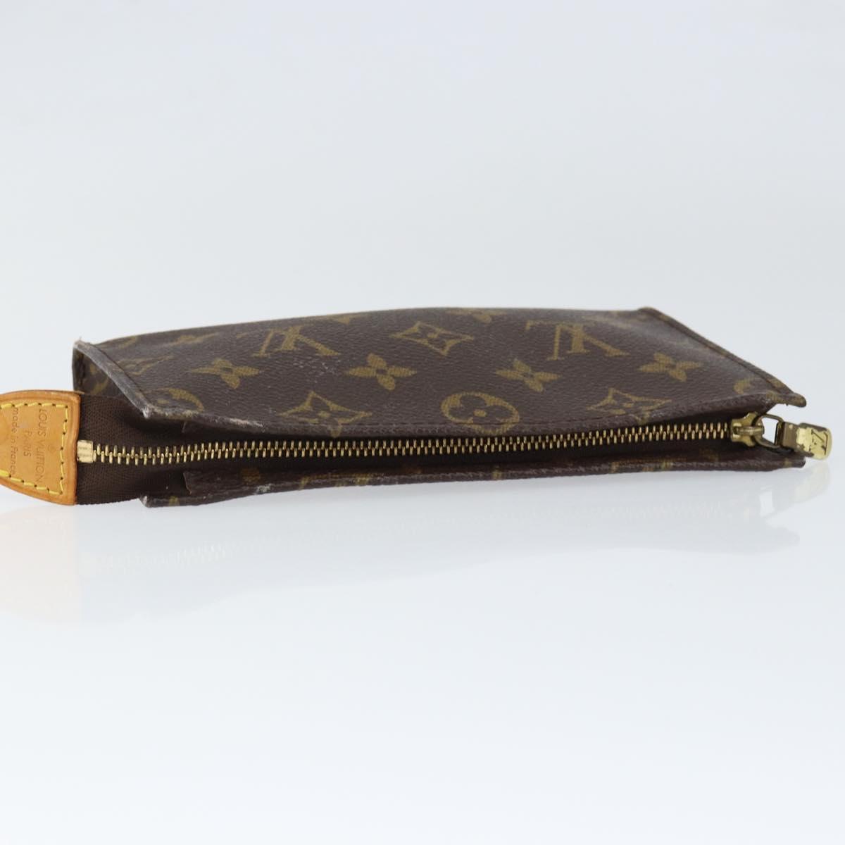LOUIS VUITTON Monogram Bucket PM Accessory Pouch LV Auth 149207