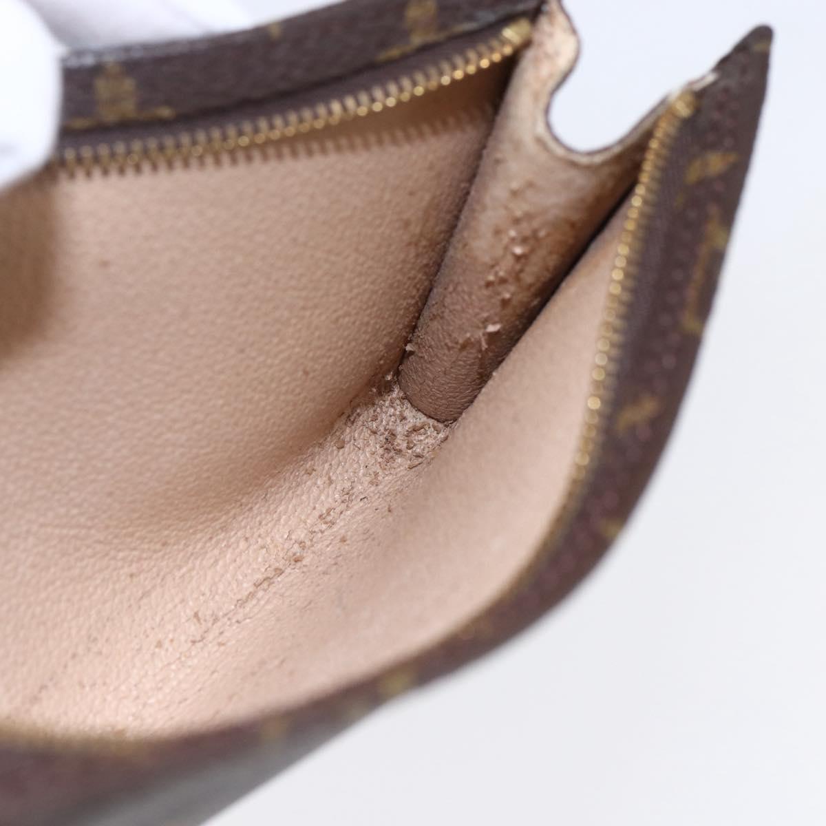 LOUIS VUITTON Monogram Bucket PM Accessory Pouch LV Auth 149209